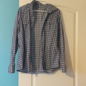 Blue western shirt